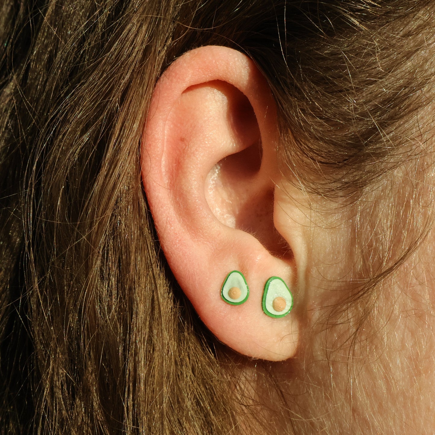 Pendientes Aguacate