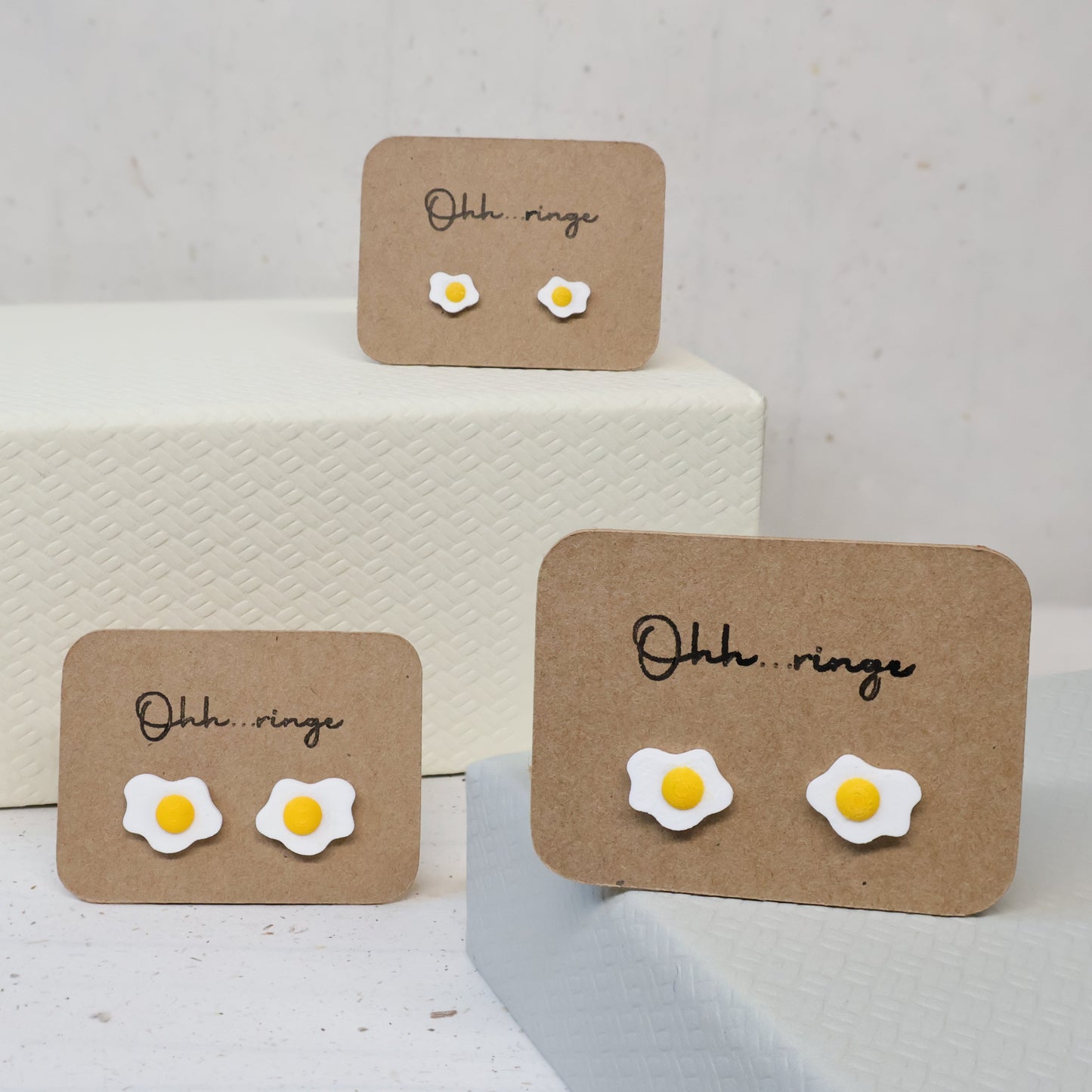 Pendientes Huevo Frito