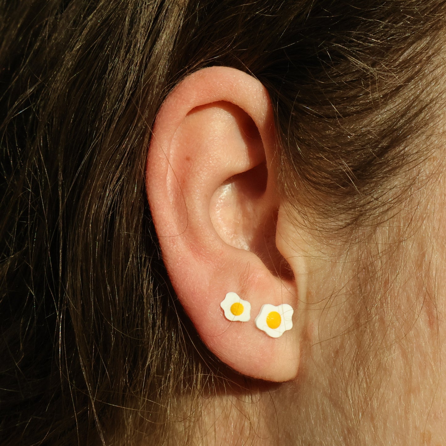 Pendientes Huevo Frito