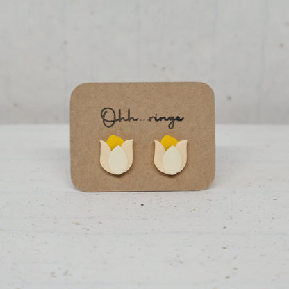 Pendientes Tulipán