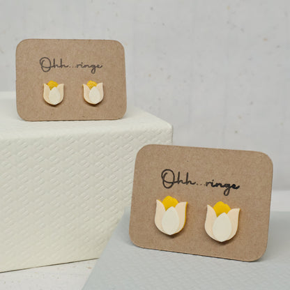 Pendientes Tulipán
