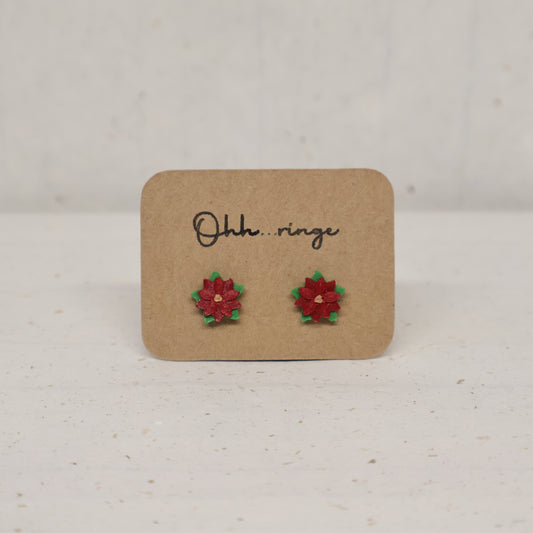 Pendientes Flor de Pascua